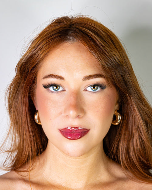 Oeil de biche noir - Faux cils magnétiques