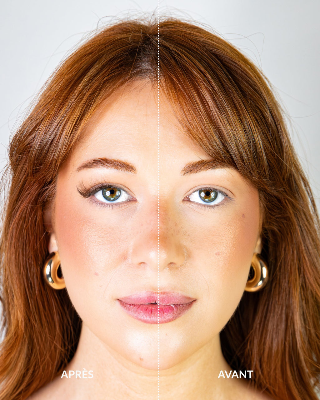 Yeux de biche marron - Faux cils magnétiques