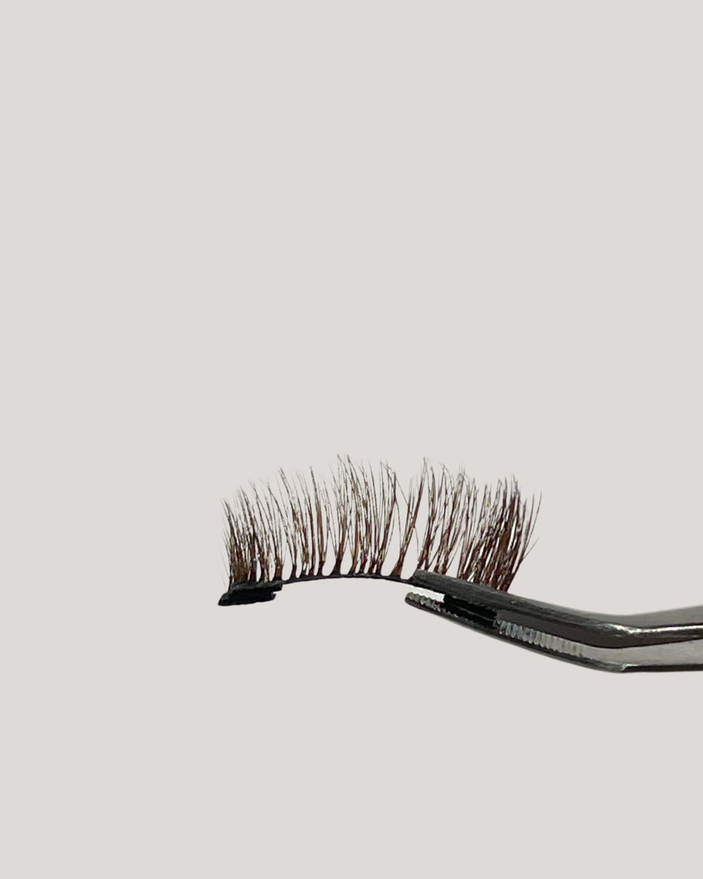Yeux de biche marron - Faux cils magnétiques