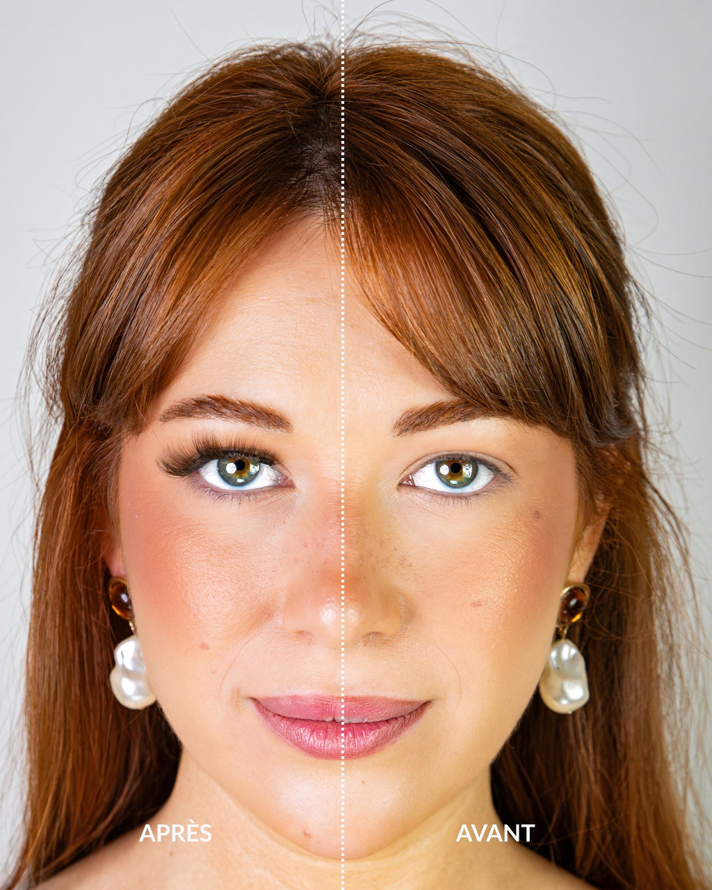 Glamour marron - Faux-cils magnétiques