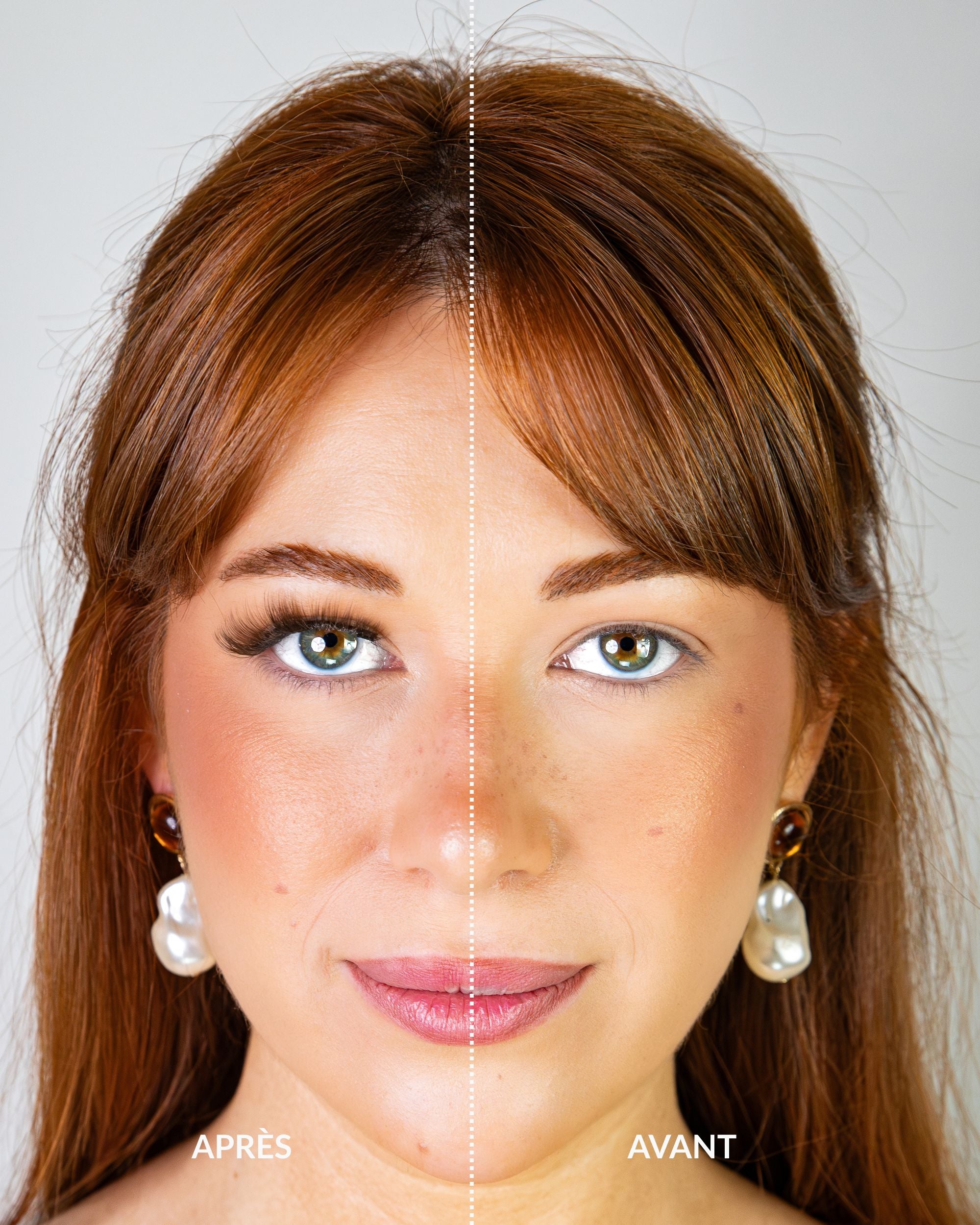 Glamour marron - Faux-cils magnétiques