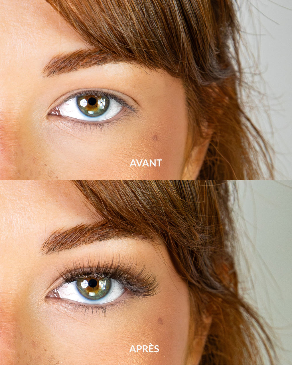 Glamour marron - Faux-cils magnétiques