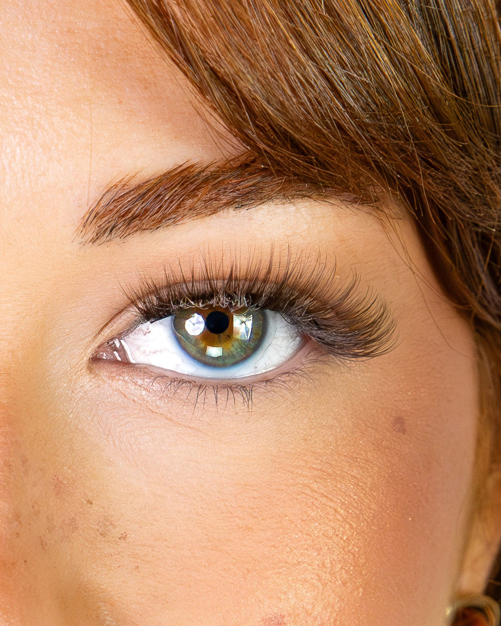 Glamour marron - Faux-cils magnétiques