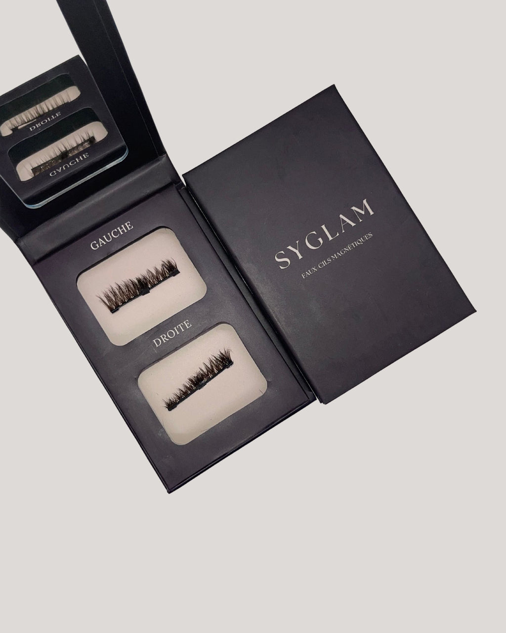 Glamour marron - Faux-cils magnétiques