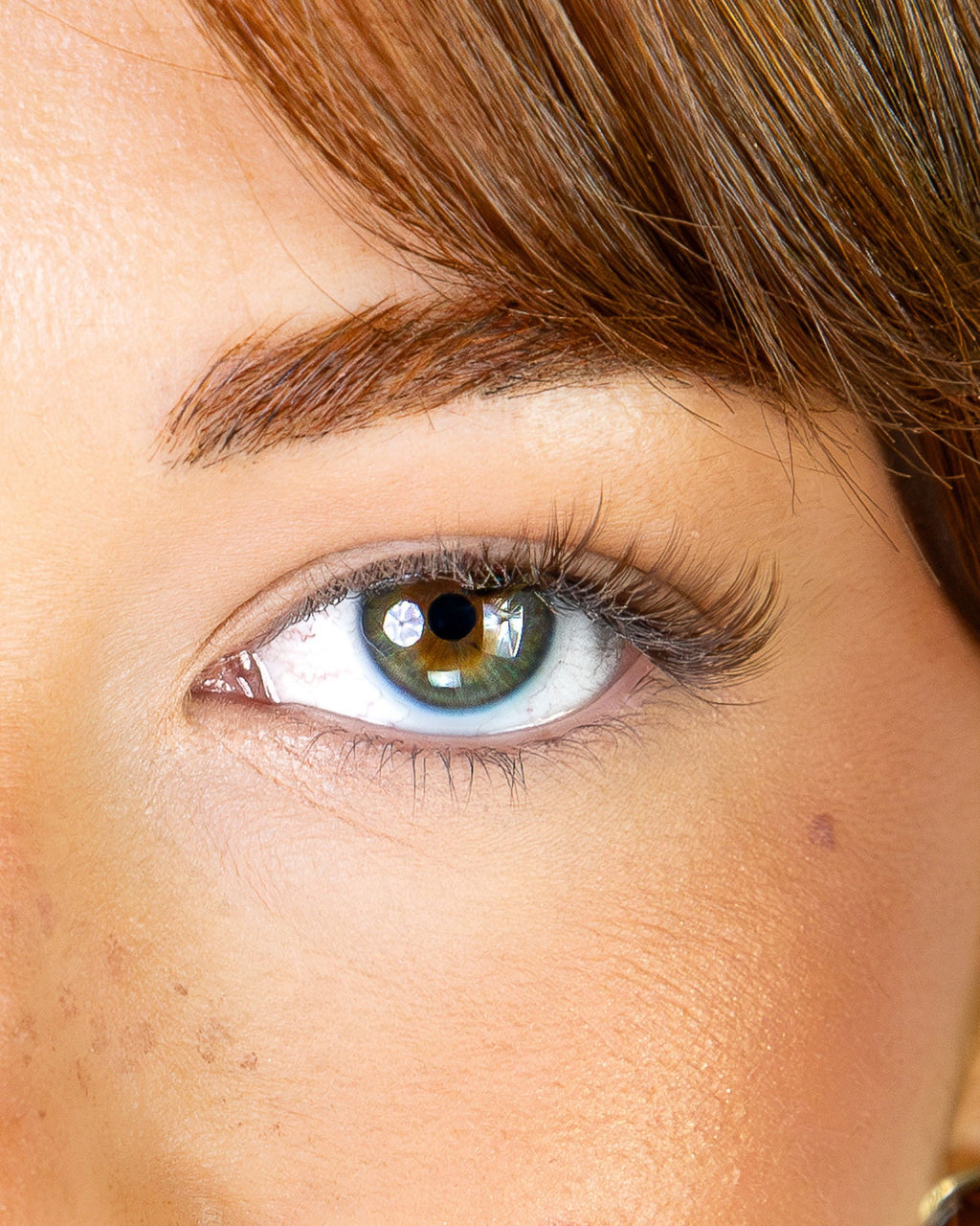 Naturel marron - Faux cils magnétiques