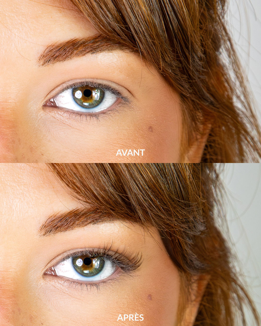 Naturel marron - Faux cils magnétiques