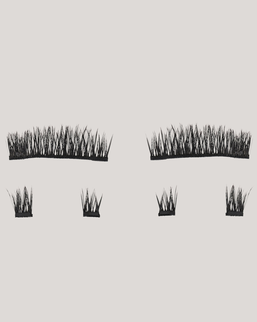 Oeil de biche noir - Faux cils magnétiques