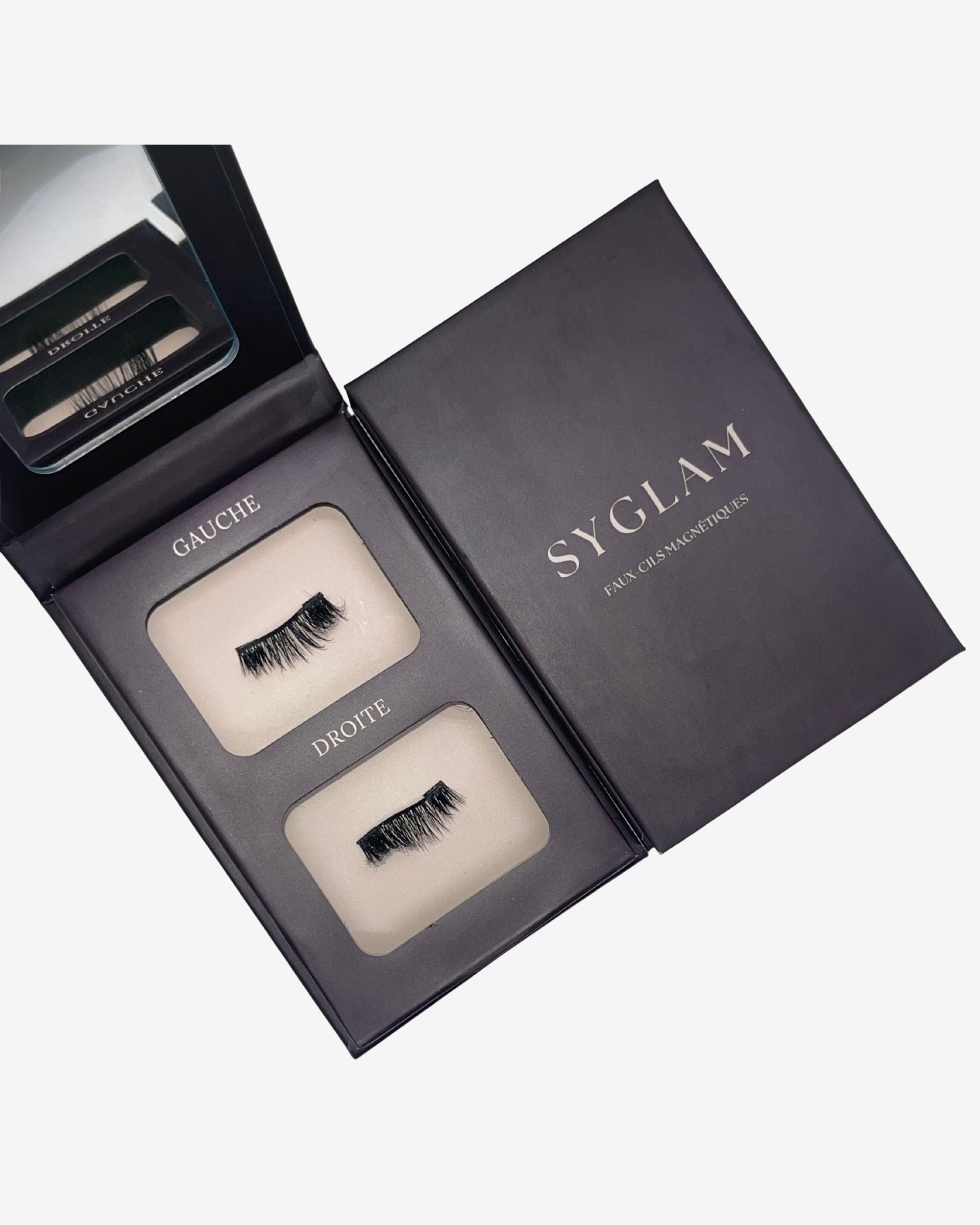 Yeux de biche noir - Faux-cils magnétiques