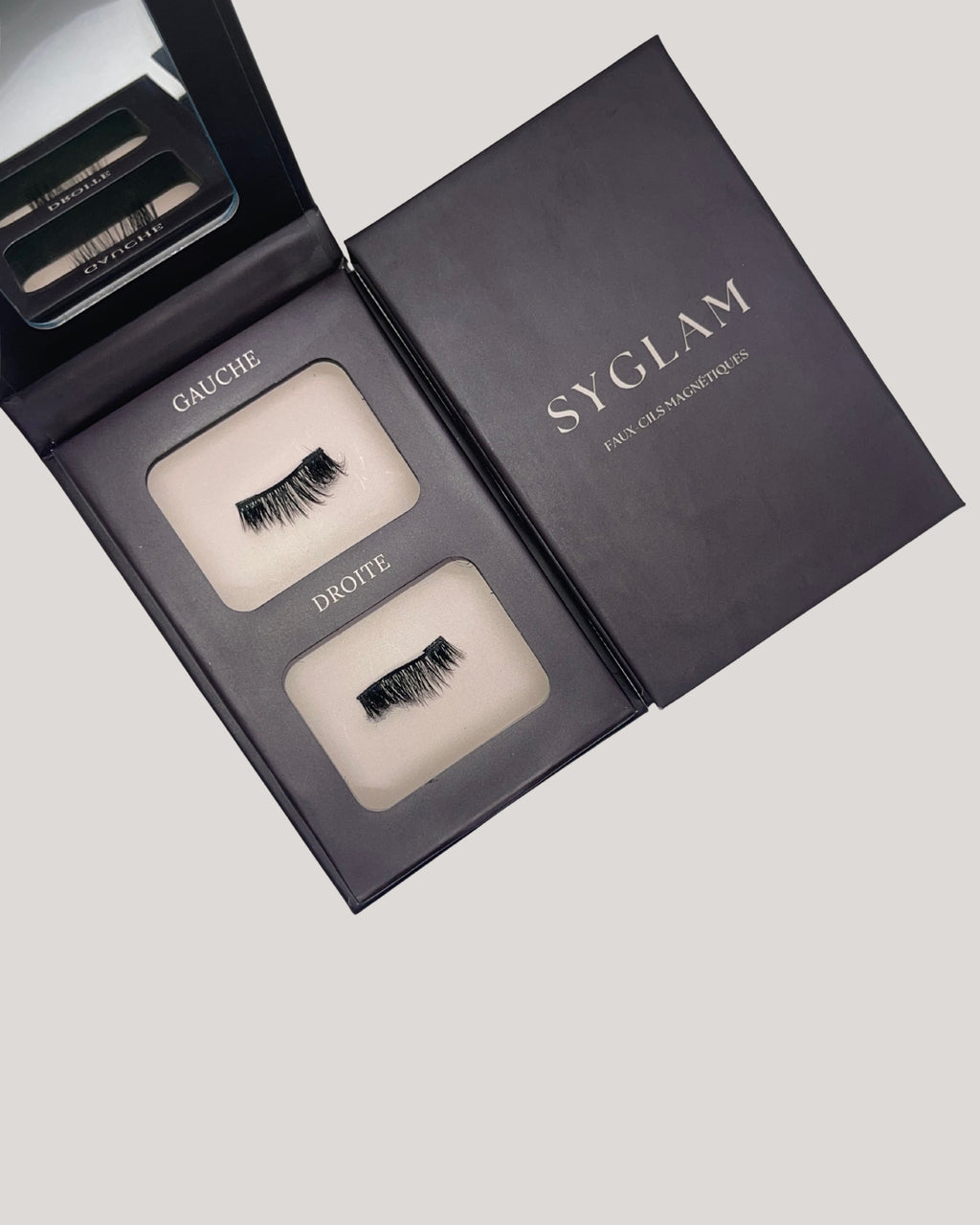 Oeil de biche noir - Faux cils magnétiques